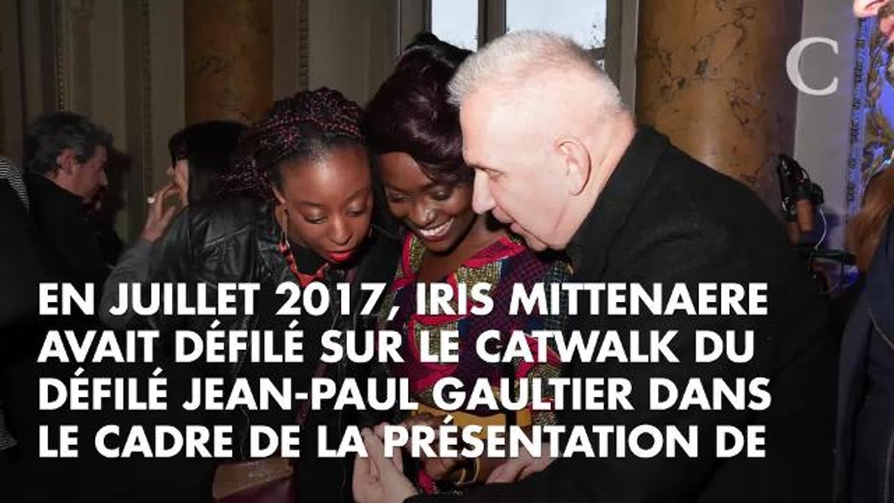 PHOTOS. Iris Mittenaere fait sensation avec un dos nu au défilé de Jean Paul Gaultier