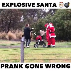 EXPLOSIVE Santa PRANK Gone Wrong