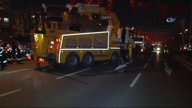 Vatan Caddesinde Yaşanan İlginç Kaza Yolu 1 Buçuk Saat Trafiğe Kapattı