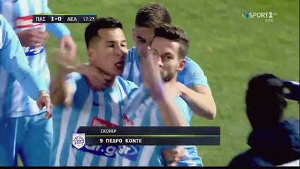 1-0  Pedro Conde Goal  [HD] - PAS Giannina 1 - 0 AEL Larissa - 25.01.2018