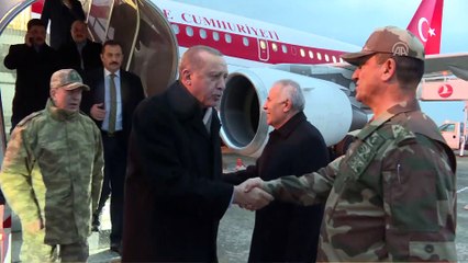 Cumhurbaşkanı Erdoğan, askerlere hitap etti - HATAY
