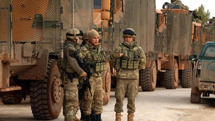 Afrin'deki Zırhlı Araçlarda Dikkat Çeken Detay: Kafes Görünümlü Ağ