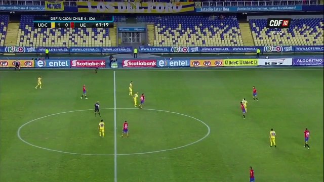 HUENTELAF U. CONCEPCION 1X0 U. ESPANOLA CHILENO 2017