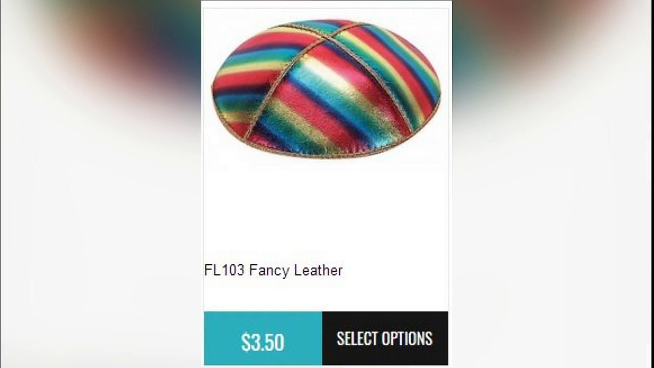 Leather Kippahs