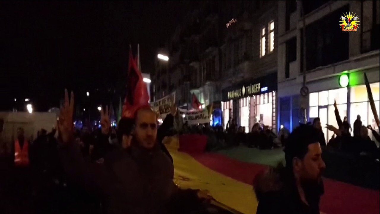 Hamburg Demo für Efrîn