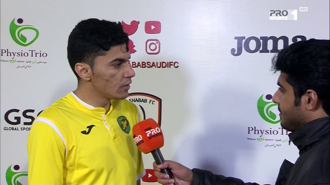لاعب الخليج علي الشعلة: قدمنا مباراة جيدة وهدفنا كان الإعداد للدوري.. ولم نستغل الفرص