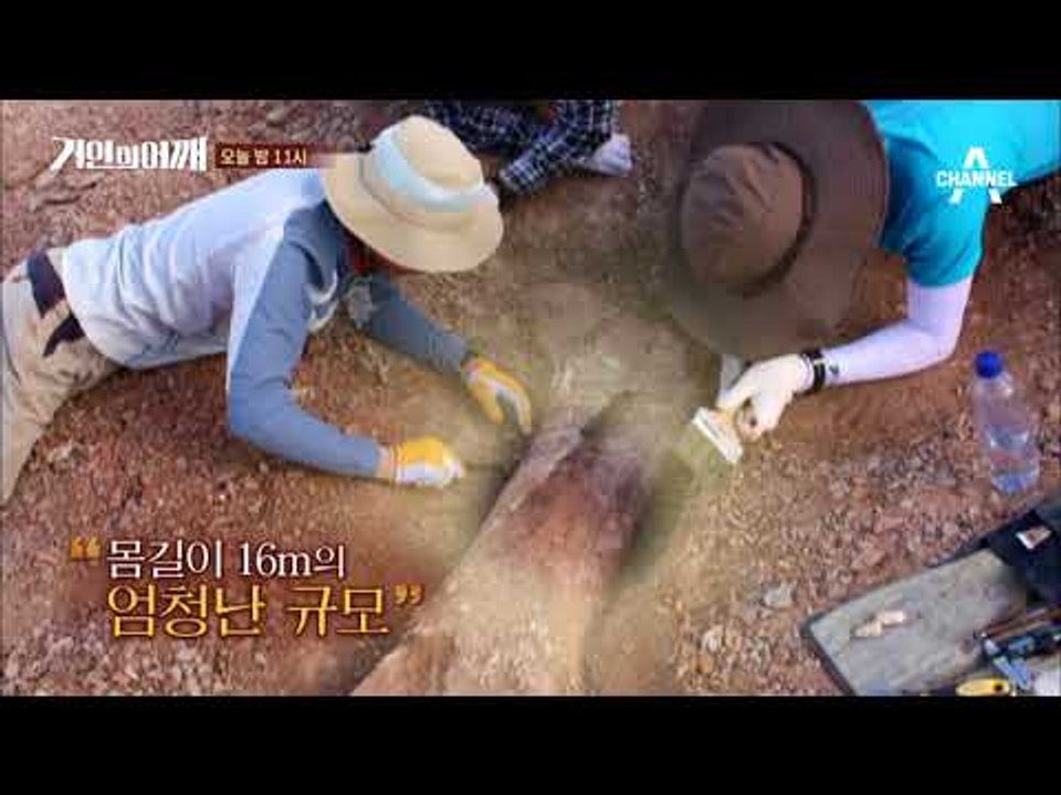 [거인의 어깨 선공개] 대박! 몽골에서 둘리 엄마 앞다리 뼈 발견