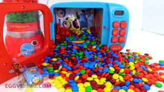 Just Like Home Microwave Blender Kitchen Toy Appliances M&Ms Candy Surprise Eggs Toys for Kids