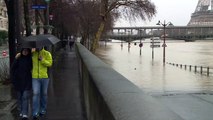 Inundaciones y museos en alerta en París por crecida del Sena