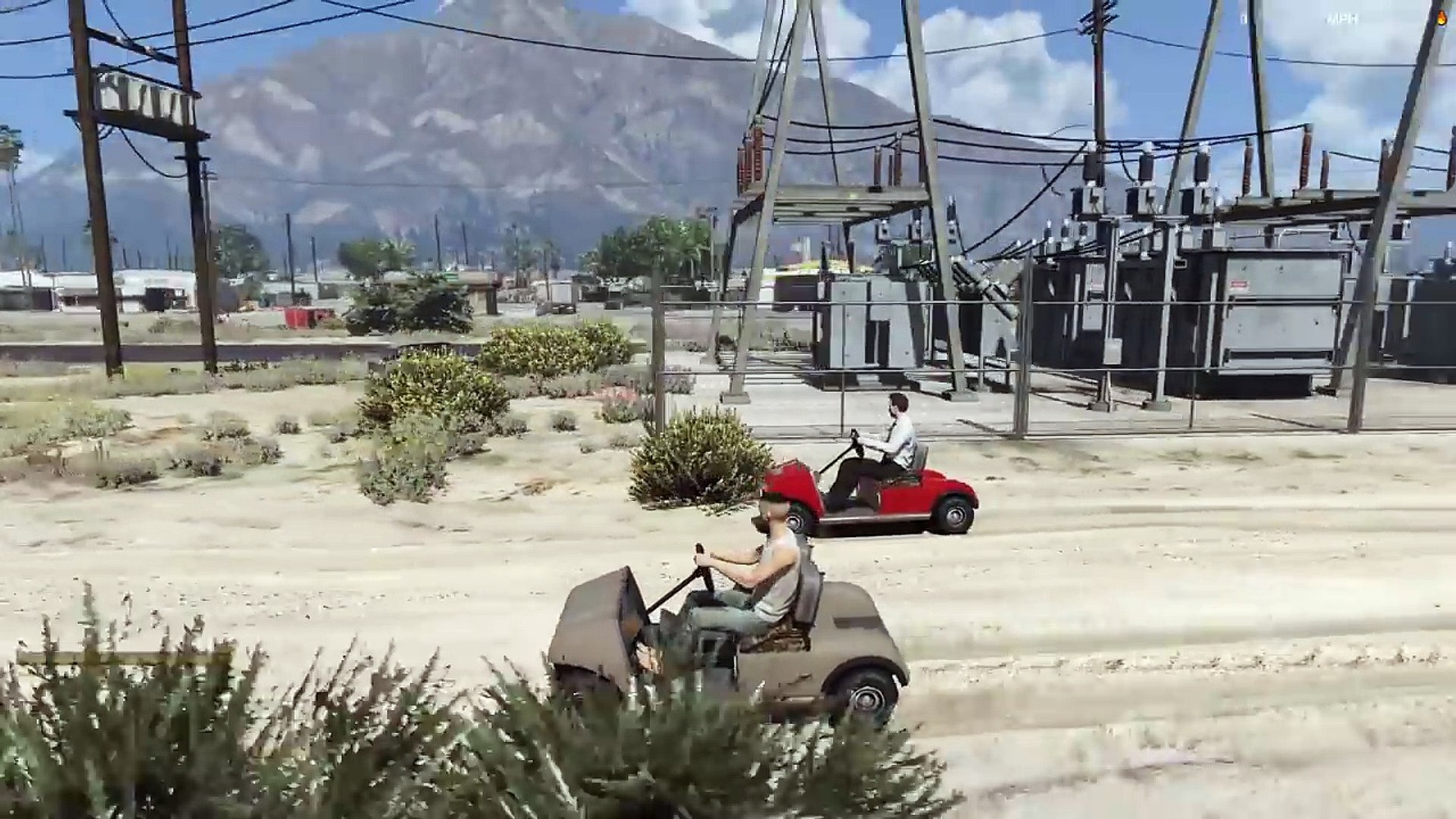 GTA 5 Roleplay - DOJ 168 - Golf Cart Racing (Criminal)