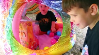 TROLLS GIANT PLAY HOUSE SURPRISE TENT Cute BABY ELI Ball Pit Superhero FAMILY New Toys