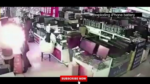 Video Of exploding iPhone battery