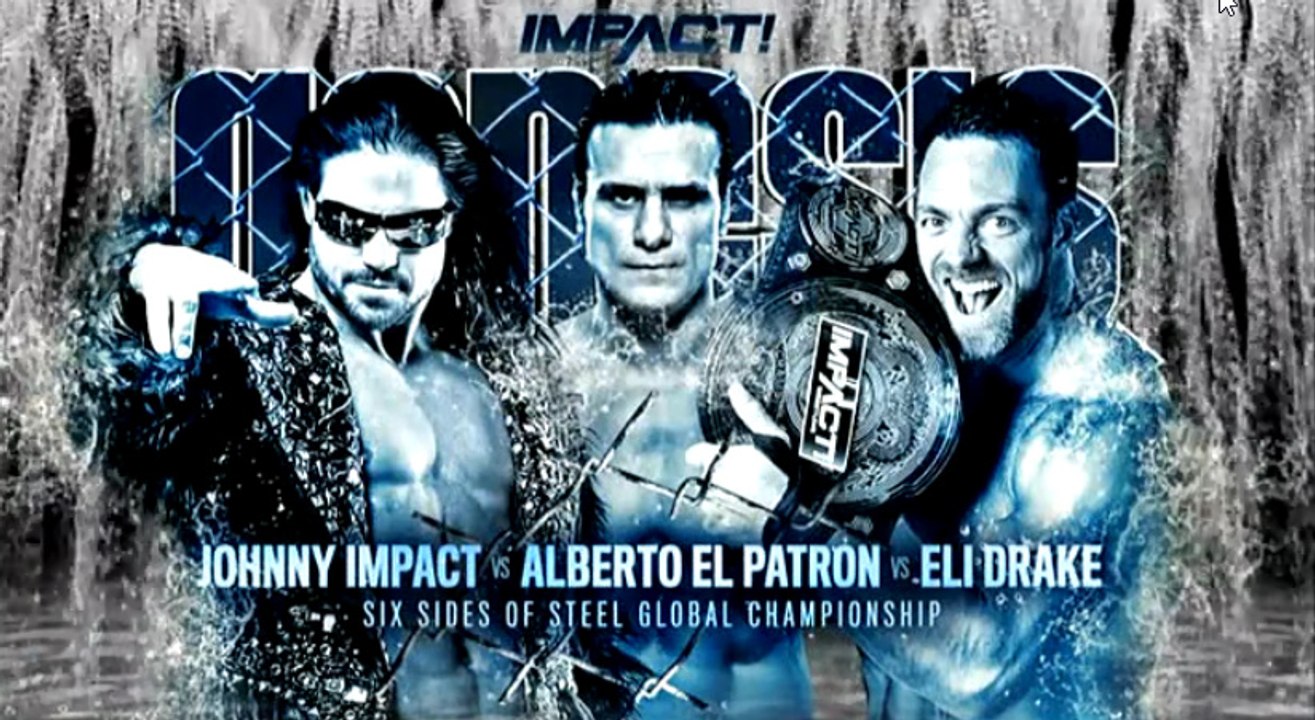 Johhny Impact vs Alberto EL Patron vs Eli Drake Full match HD || GFW iMPACT Wrestling 1/25/18 – 25th January 2018