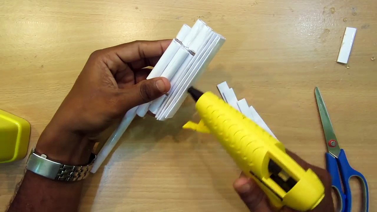 How to make a Paper Revolver that Shoots Paper Bullet (Paper Gun)