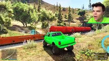 IMPOSSIBLE TRUCK TIGHTROPE! (GTA 5 Funny Moments)