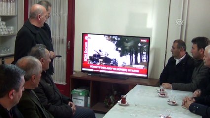 Muhtarlardan 'Zeytin Dalı Harekatı'na destek - AMASYA