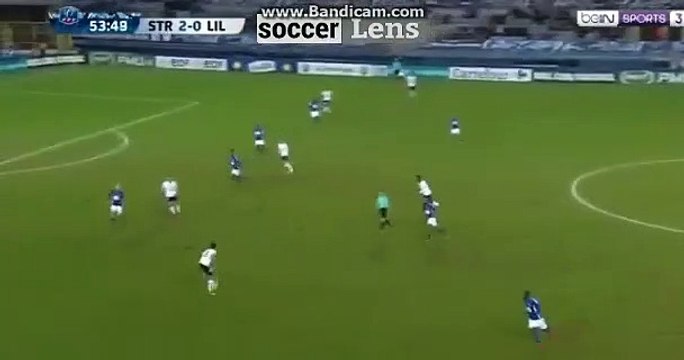 Yves Bissouma Goal HD - Strasbourg 2-1 Lille 25.01.2018
