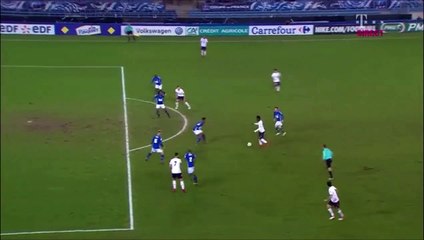 2-1 Yves Bissouma Goal France  Coupe de France  Round 10 - 25.01.2018 Strasbourg 2-1 Lille OSC