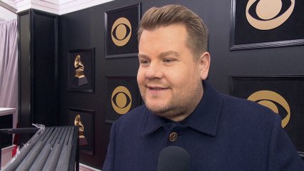 James Corden Excited and Nervous to Host Grammys Again