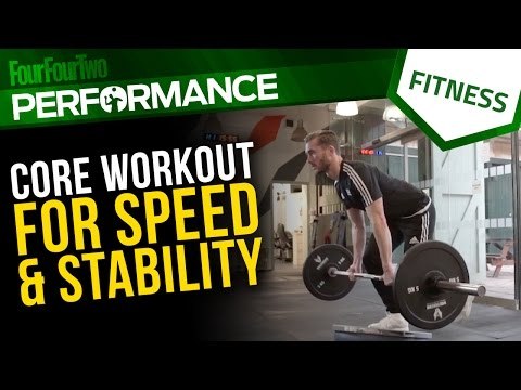 Gym workout | How to build a stronger core to run faster | Soccer conditioning