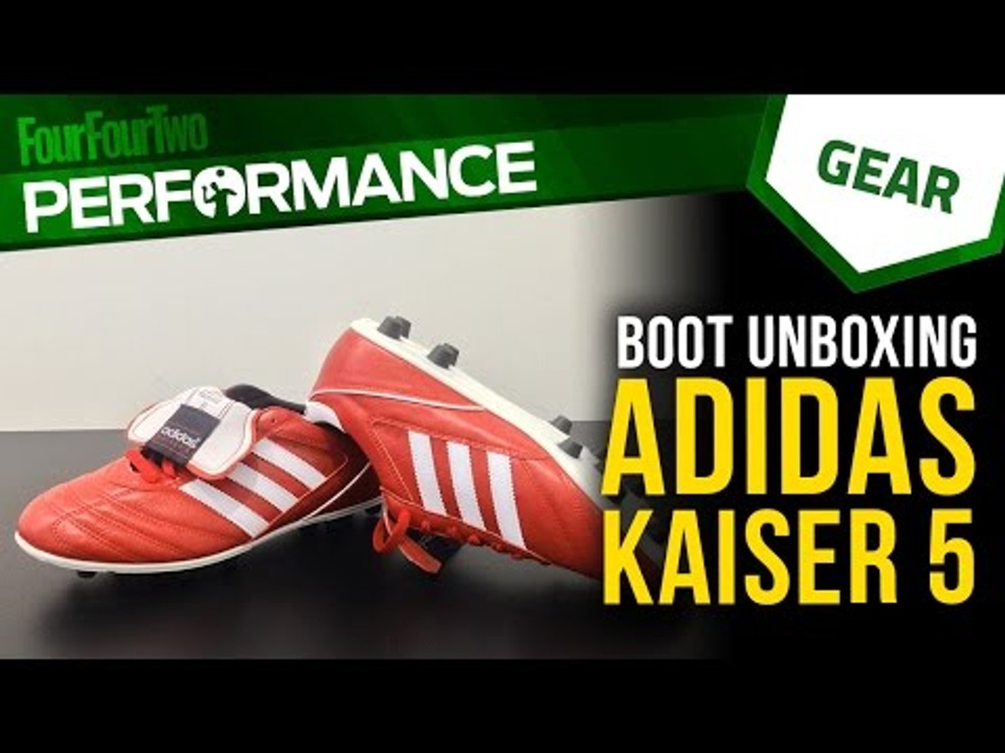 Unboxing adidas Kaiser 5 Liga Power Red