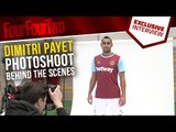 Dimitri Payet photoshoot behind the scenes