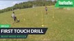 How to improve first touch | Beast Mode Soccer drill