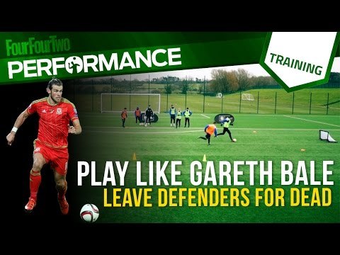 How to play like Gareth Bale | Leave defenders for dead | Soccer dribbling drill