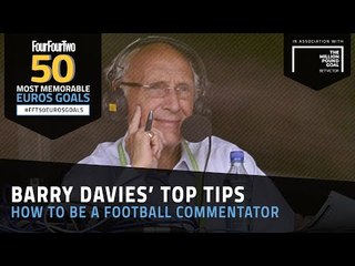 Barry Davies: How to be a football commentator