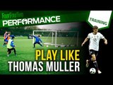 How to play like Thomas Muller | Master your movement | Soccer training drill