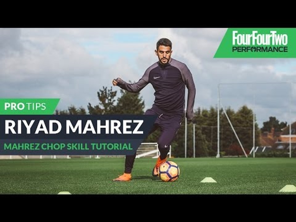 Riyad Mahrez | How to do the Mahrez chop | Skil...