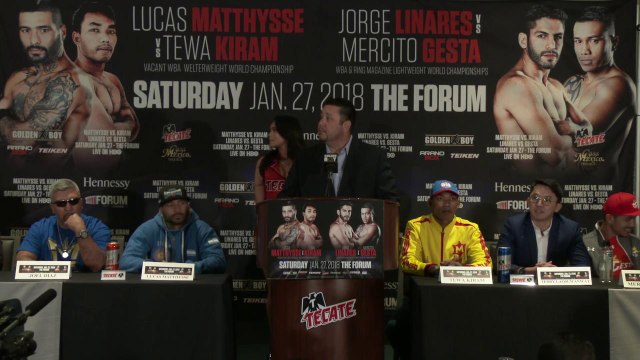 Eric Gomez - President Golden Boy Promotions - Opening Remarks