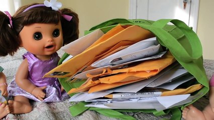 Baby Alive Fan Mail! Opening Presents From Fans! - Baby Alive Videos