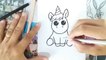 Como desenhar UNCÓRNIO kawaii-comment dessiner une licorne, cómo dibujar unicornio -  how to draw unicorn