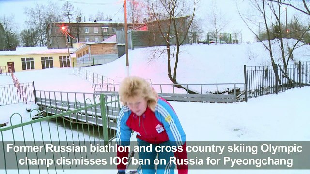 Russian Pyeongchang ban 'pure politics', says Russian ex-champ