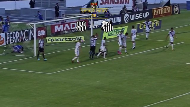 Ponte Preta 1 x 2 Santos Melhores Momentos e Gols - Paulistão 2018