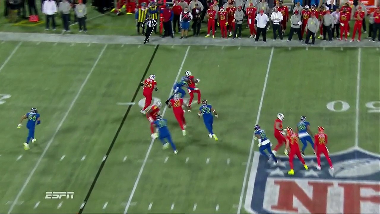 2016 - Anthony Barr is going hard in the Pro Bowl