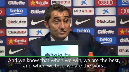 Valverde full of respect for Zidane despite Real Madrid troubles