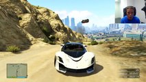 The Human Ramp - GTA Online Funny Clip (Grand Theft Auto V 5 Multiplayer Hilarious Racing)
