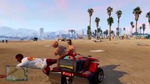 GTA 5 Online Random Moments! (Jet Stunts, Cougars, and More!)