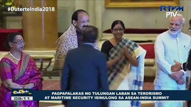 Pagpapalakas ng tulungan vs terorismo at maritime security, isinulong sa ASEAN-India Summit