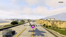 GTA 5 Online Stunts! - Flying Jets Through Tunnels! (GTA V Fails and Funny Moments!)