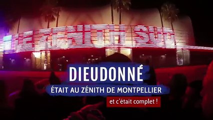 Dieudonné fait carton plein à Montpellier avec son spectacle La Guerre