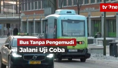 Bus Tanpa Pengemudi Jalani Uji Coba di Swedia