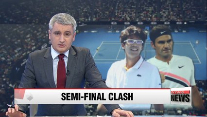 Скачать видео: Chung Hyeon set for Australian Open semi-final against Roger Federer