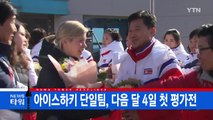 [YTN 실시간뉴스] 아이스하키 단일팀, 다음 달 4일 첫 평가전 / YTN