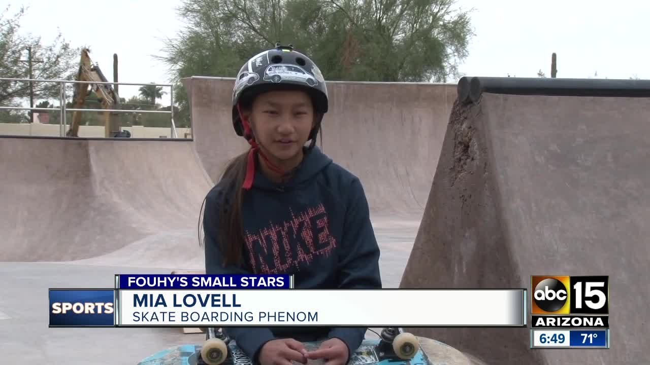 Small Stars: Skate boarding phenom Mia Lovell