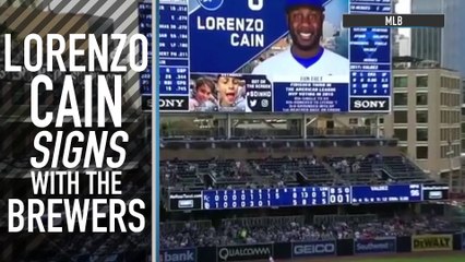Lorenzo Cain Signs With the Milwaukee Brewers