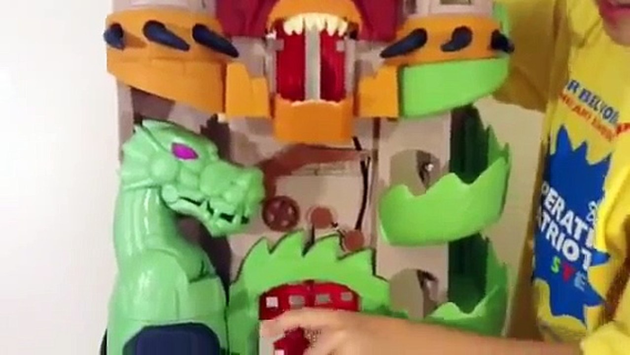 Imaginext dragon world fortress set