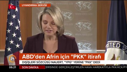 ABD Dışişleri'nden skandal PKK açıklaması